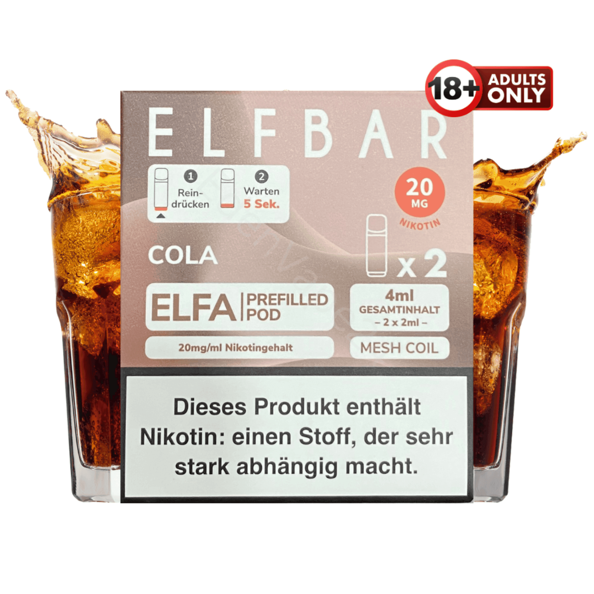 Elfbar ELFA Pod - Cola - EdenVape24